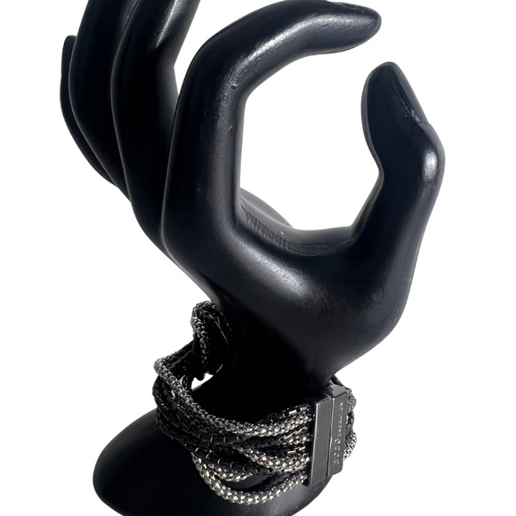 BCBGeneration Multicolor Chains Necklace & Bracelet Set - Picture 7 of 16